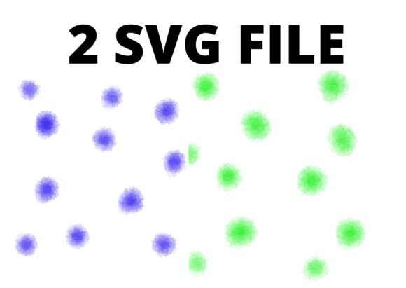 Green Pink Dots Svg Craft Graphics