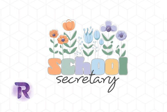 Groovy School Secretary Back to PNG Graphics