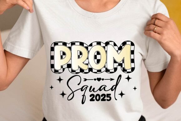 Prom Squad 2025 PNG SVG for Crafts and Graphics