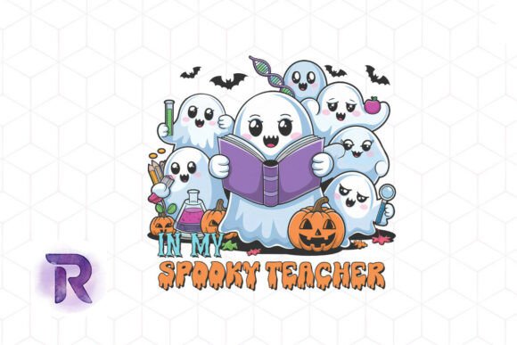 Spooky Teacher in My Sublimation PNG