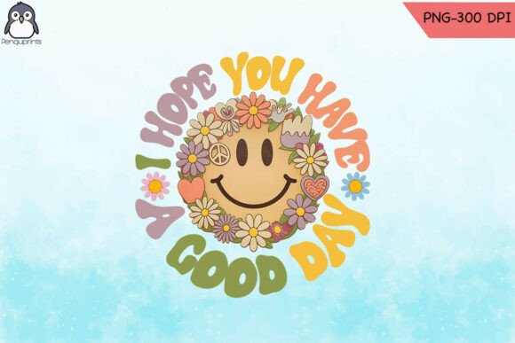 Teacher Retro Flower PNG for Crafts and Graphics